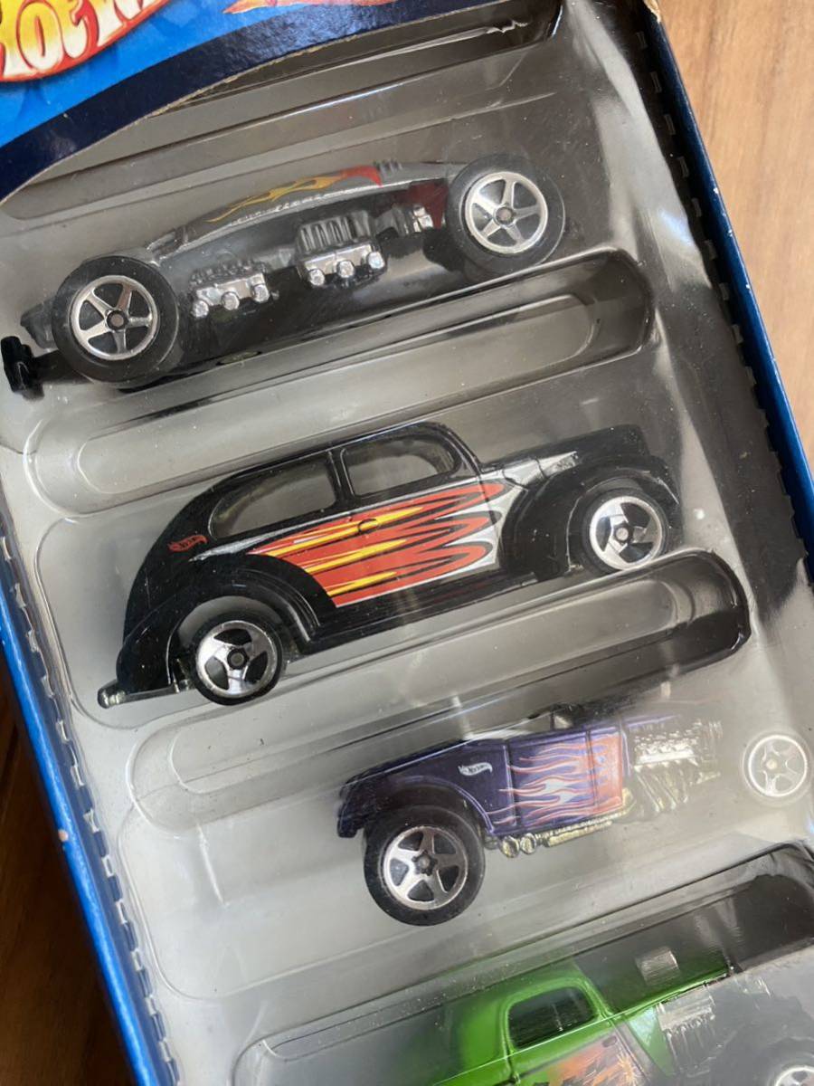 2000 未開封 Hot Rods ホットウィール HOT WHEELS ギフトパック ホットロッド アメリカ 雑貨 ミニカー 5台 アメ車 クルーザー_画像4