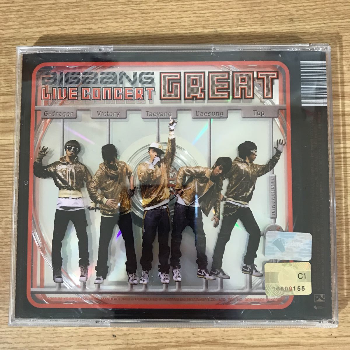 (E324)中古CD100円 Big Bang : 2nd ライブコンサート アルバム - The Great(韓国盤)_画像2