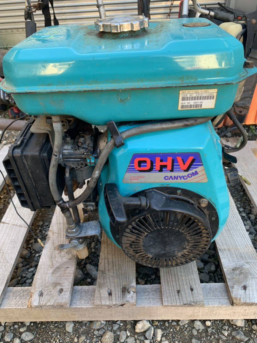 ー品販売 筑水 キャニコム Kubota クボタ ガソリンエンジン OHV GH170