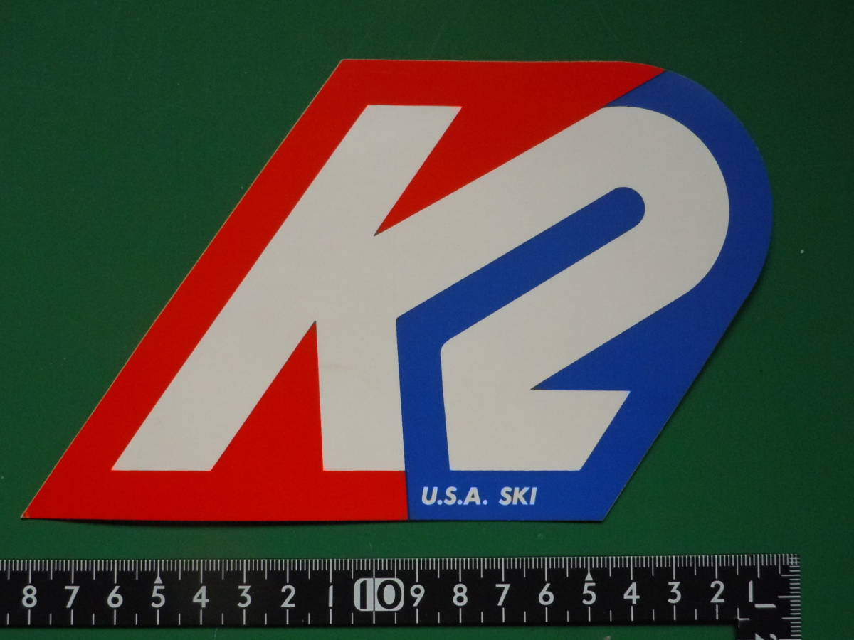 レア スキー関連 ステッカー K2 の画像1