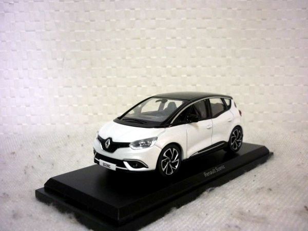 ノレブ ルノー セニック 2016 1/43 ミニカー 白 RENAULT SCENIC_画像1