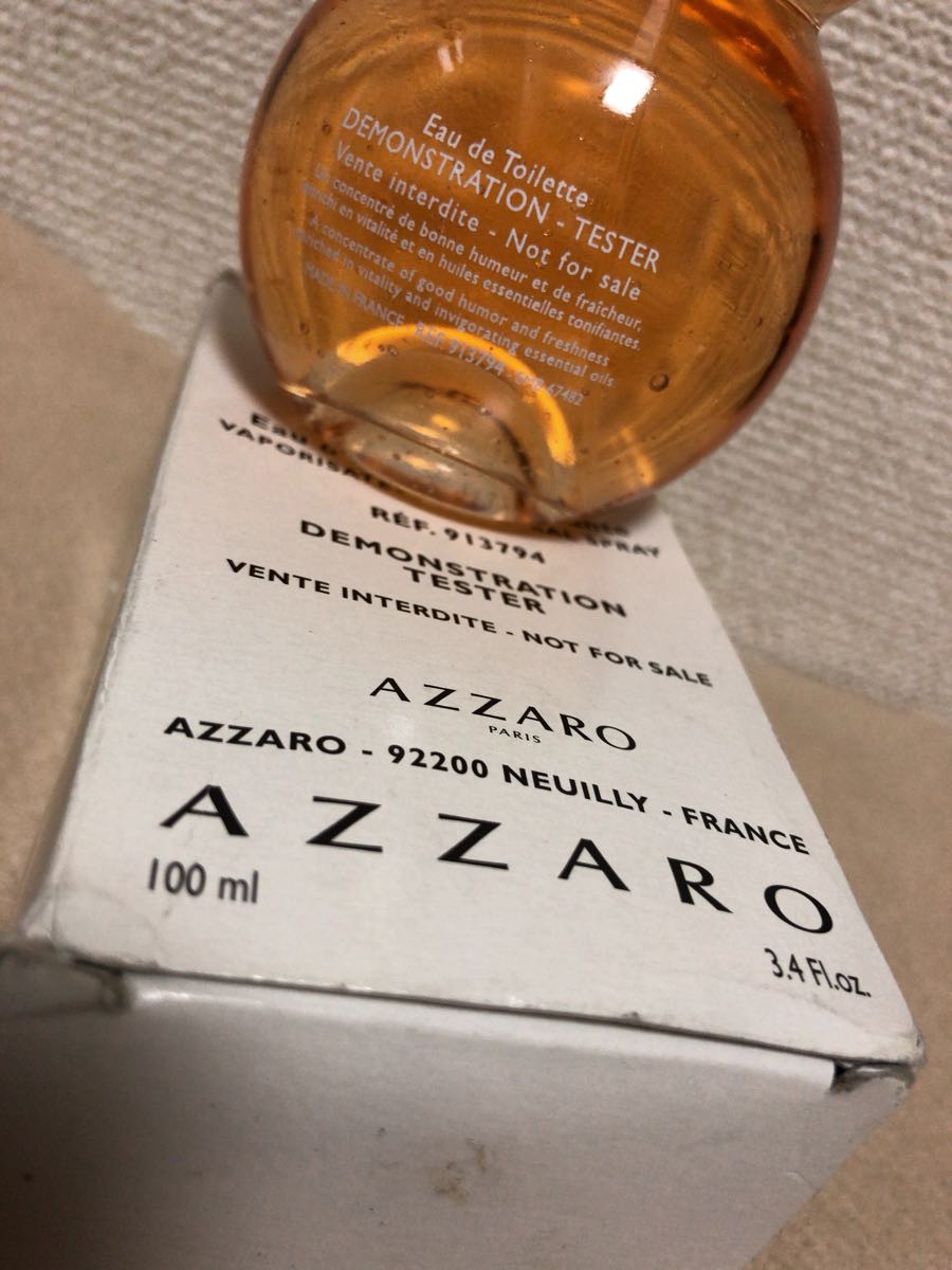 LORIS AZZARO Loris Azzaro orange tonic EDT records out of production rare perfume 100ml