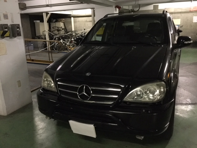AMG W163 ML55 with translation ( abrasion, small scratch per, bumper damage, painting deterioration etc. ) real movement engine * inside fixtures etc.. part removing to how about you??