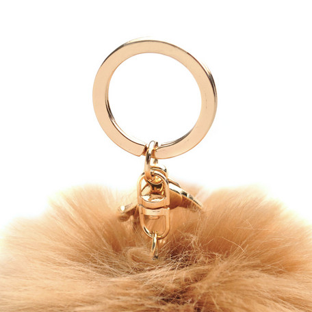 mo...! мех кольцо для ключей цепочка для ключей задний очарование Camel 