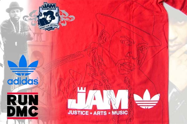 ADIDASアディダス X JAM MASTER JAY★完売品 RUN DMC SS Tシャツ_画像1