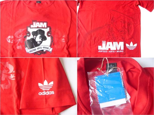 ADIDASアディダス X JAM MASTER JAY★完売品 RUN DMC SS Tシャツ_画像3