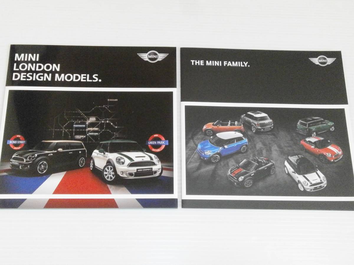 [ каталог только ]MINI Mini LONDON DESIGN MODELS London * дизайн модель 2013.6 MINI FAMILY каталог имеется 