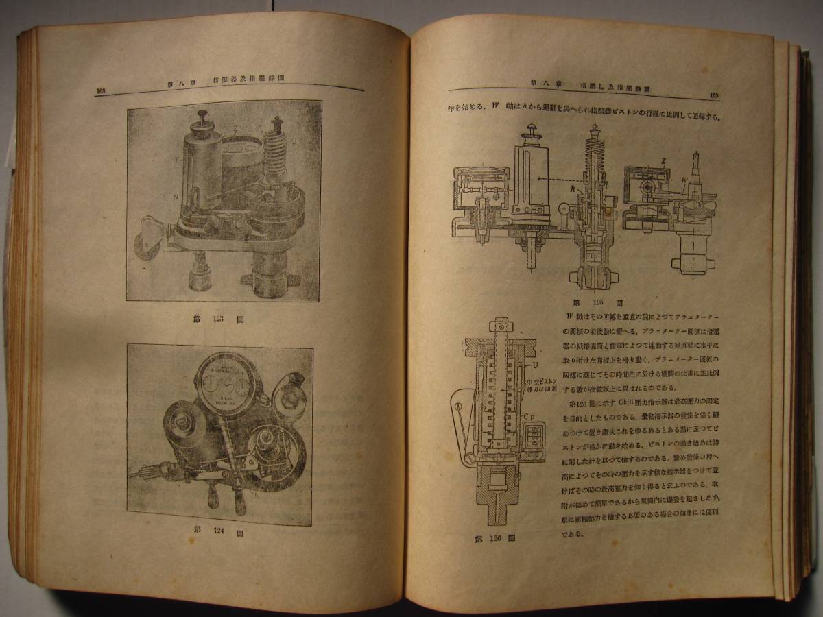 [古本]　「内燃機関學」(昭和１９年刊）◎すべての型式の内燃機関に共通の事項と、現在最も広く使用されて居る機関に関する記述_画像6