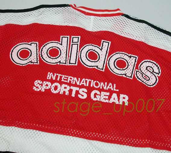 adidas( Adidas )|*90 BIG форма сетка рубашка * хоккей рубашка AA-4614/sizeFREE | труба LZGQ