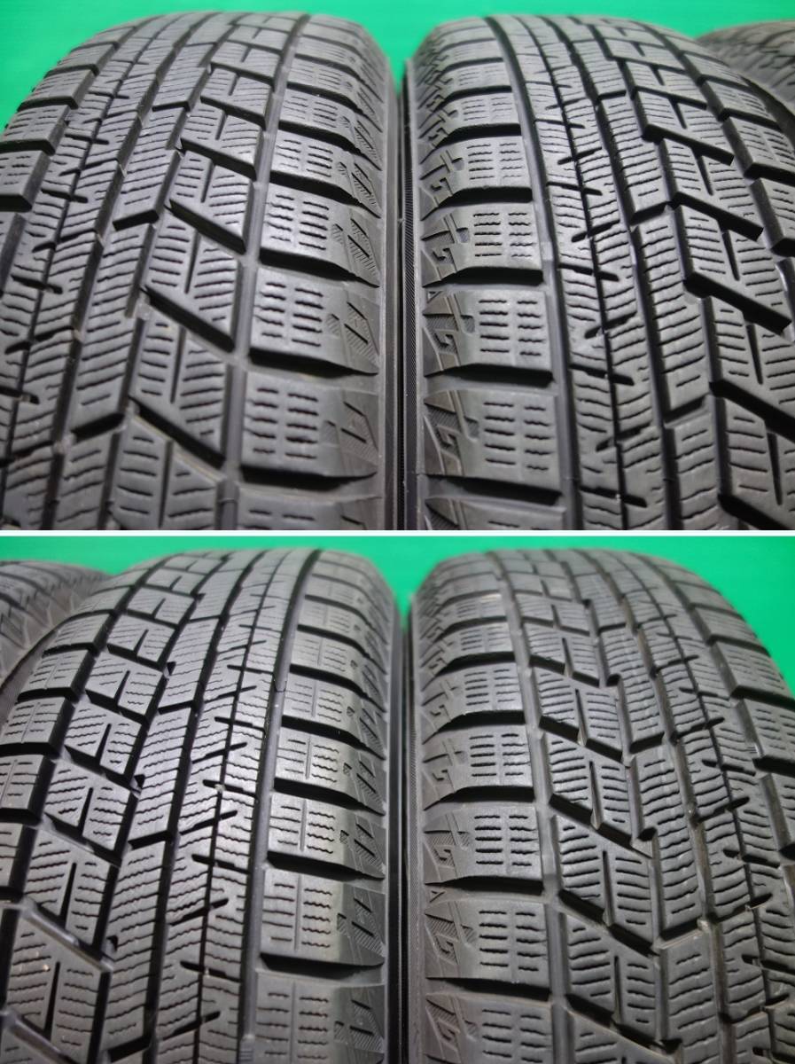 K827-21 送料無料 155/65R14 スタッドレス 4本セット YOKOHAMA アイスガード iG60 7分山 ホンダ純正 スチール N-BOX N-WGN N-ONE_画像10