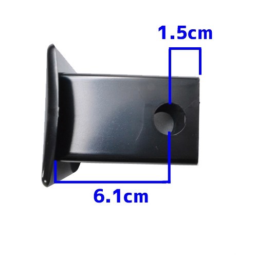CURT 正規品 ヒッチカバー/ヒッチキャップ 2インチ角 プラスチック製 ブラック メーカー保証付_画像4