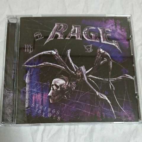 国内盤★帯付★レイジ★ストリングス・トゥ・ア・ウェブ★RAGE★STRINGS TO A WEB★MICP-10895_画像4