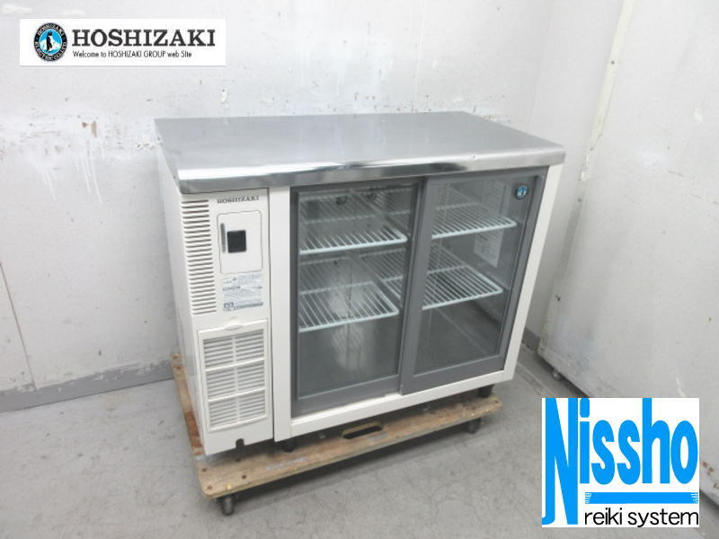 ■ホシザキ台下冷蔵ショーケース・RTS-90STD・21年製・100V・W900×D450ｍｍ・・厨房専門店!!（3i228f）