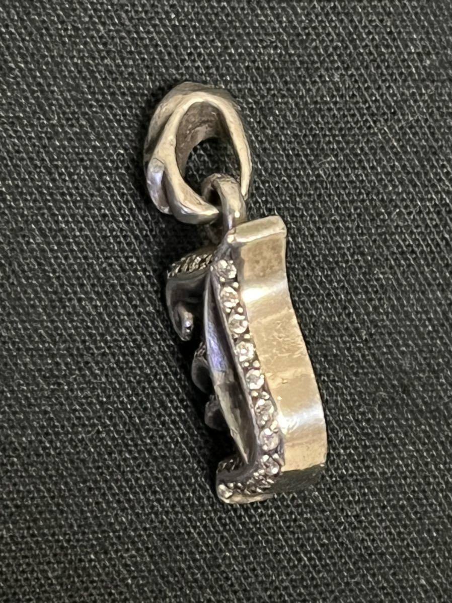 正規品 クロムハーツ イニシャル アルファベット ペンダント 正規品 クロムハーツ イニシャル アルファベット ペンダント