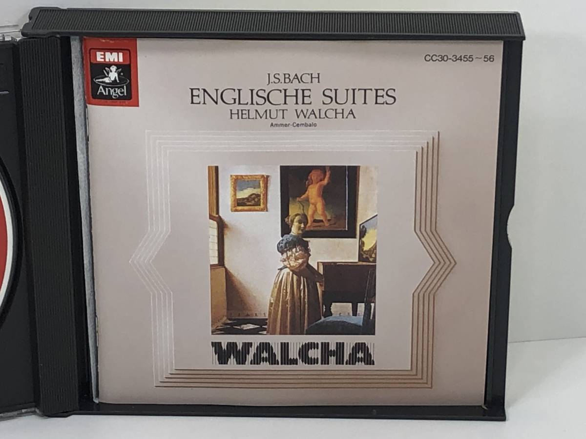 【2CD/EMI初期盤】J.S.ヴァルハ/バッハイギリス組曲(全曲)　(管-A-40)_画像5