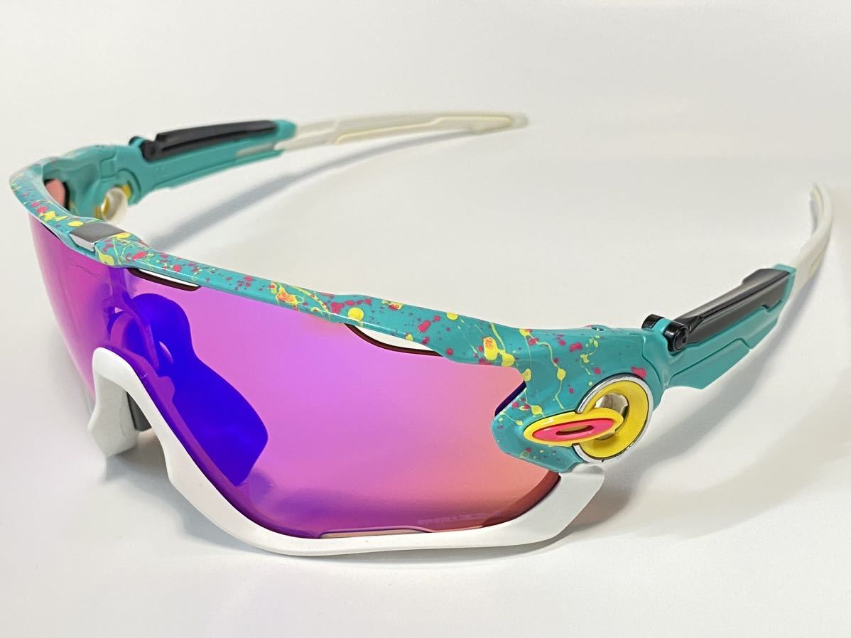 【1点物】OAKLEY jawbreaker custom カスタム オークリー サングラス 自転車 野球 プリズム prizm ジョウブレーカー  ジョウブレイカー ai