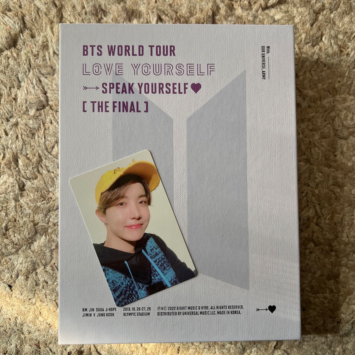 BTS LOVEYOURSELF SPEAK YOURSELF [ THE FINAL ]   DVD 日本語字幕