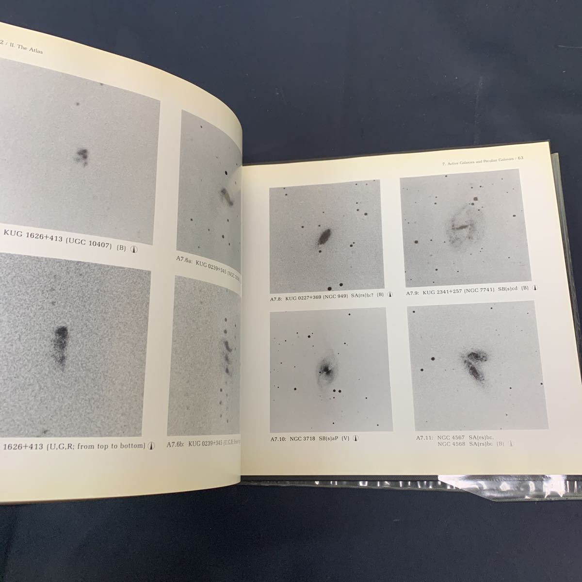 ★An Atlas of Selected Galaxies With Illustrations of Photometric Analyses レア 希少 天体 銀河 アトラス 東京大学出版会 古本 古書★_画像6