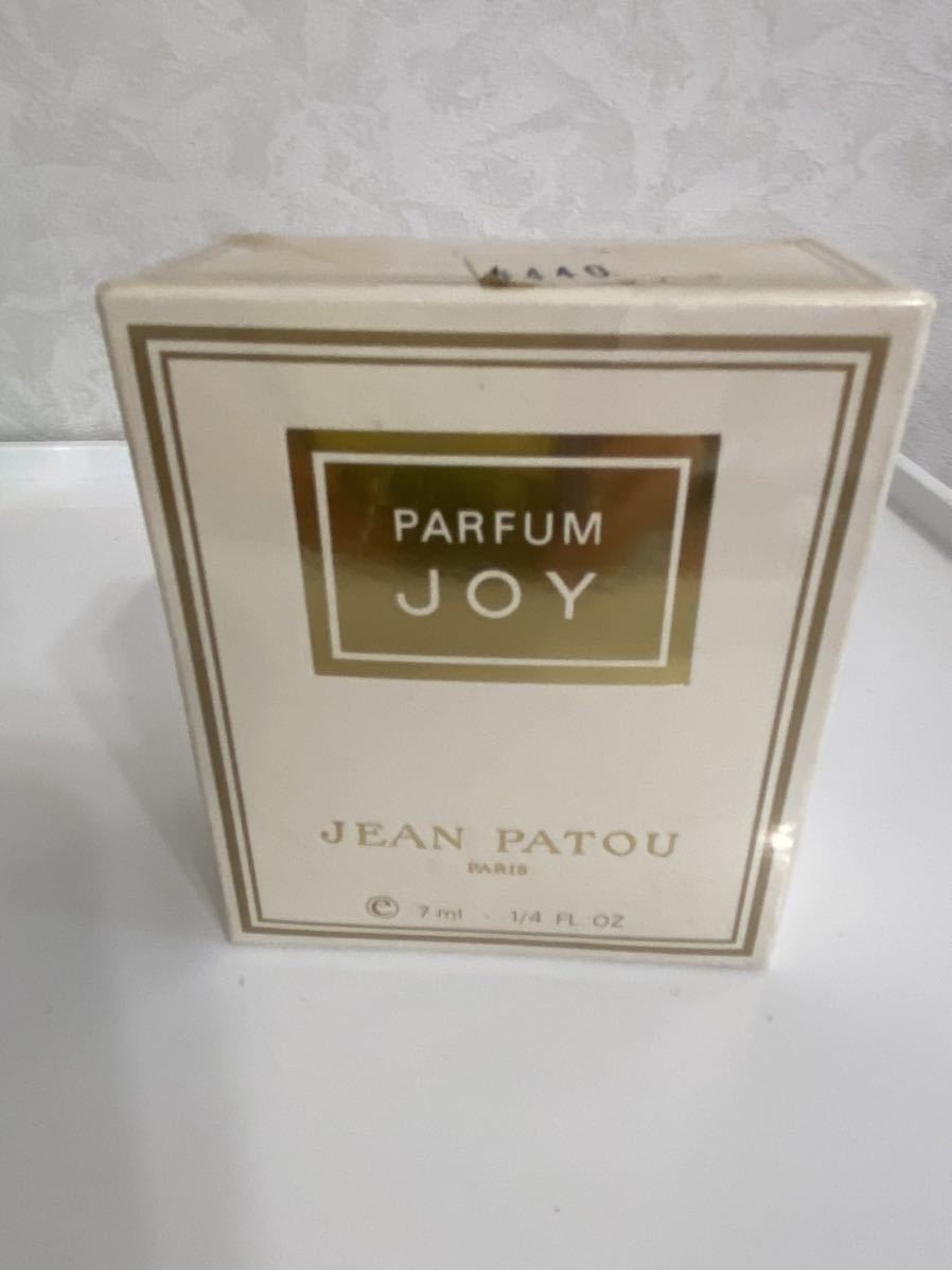 ジャンパトゥ JEAN PATOU パフューム ジョイ JOY 香水 7ml フィルム未開封　未使用　保管品　② 定形外発送は220円_画像1