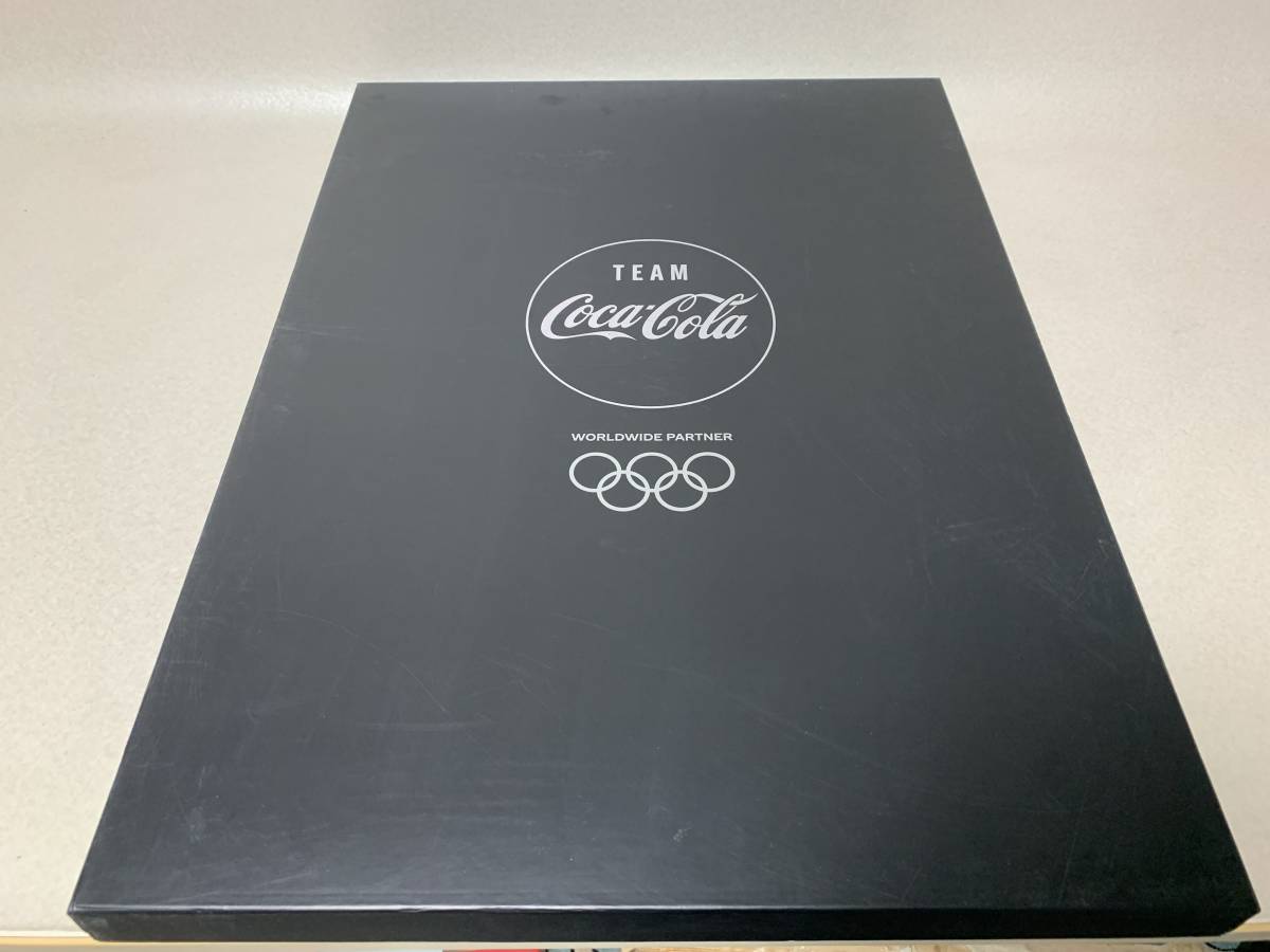 コカ・コーラ 東京2020オリンピック ゴールドピクトグラムピンセット 額装ピンバッジ 当選品 美品_画像9