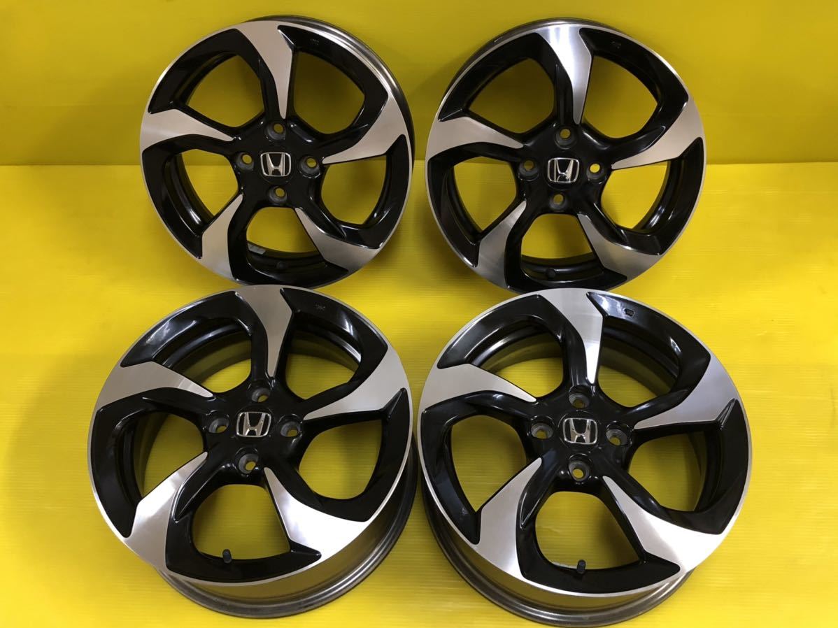 総合1位】 ホンダ 純正 中古アルミホイル15インチ4本セット15×5J 100-4
