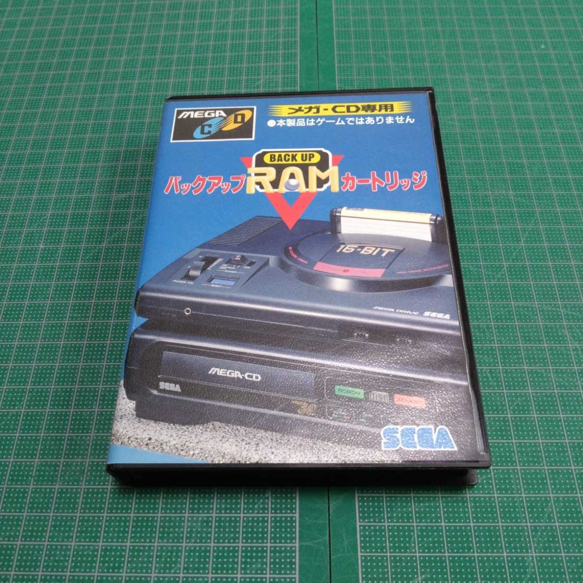  Sega Mega Drive mega CD backup RAM cartridge 