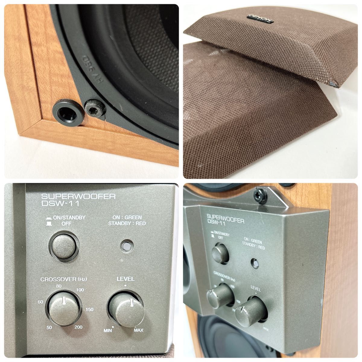 DENON デノン DSW-11R スーパーウーファー( 良品) | monsterdog.com.br