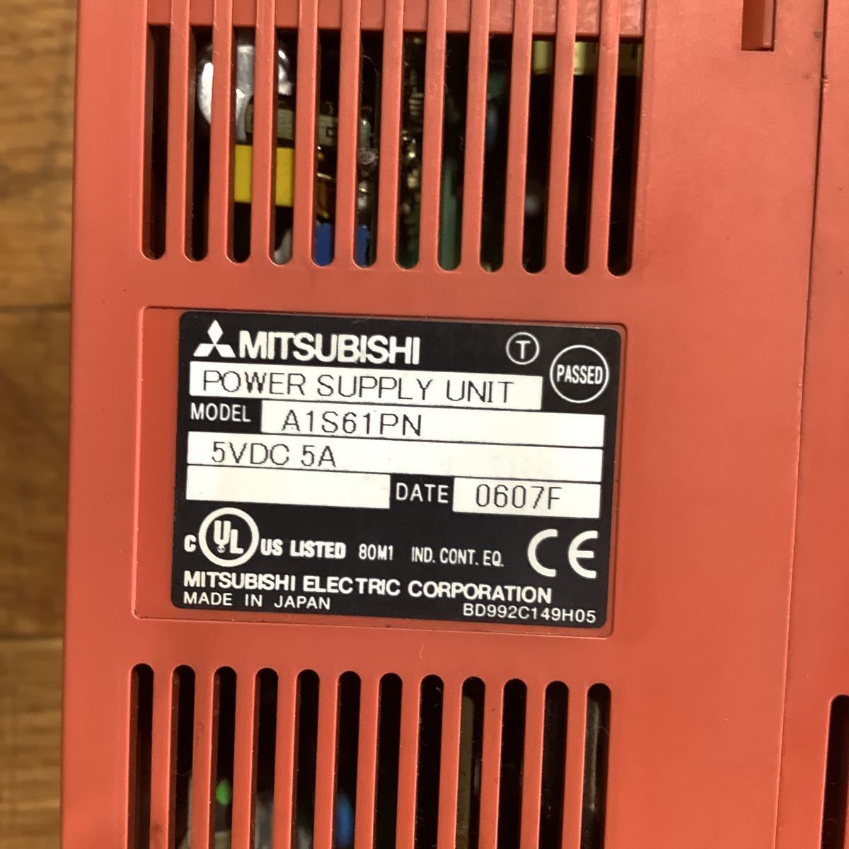 三菱 Aシリーズの電源ユニットA1s61PN 中古品一般的な通電まで 三菱 Aシリーズの電源ユニットA1s61PN 中古品一般的な通電まで