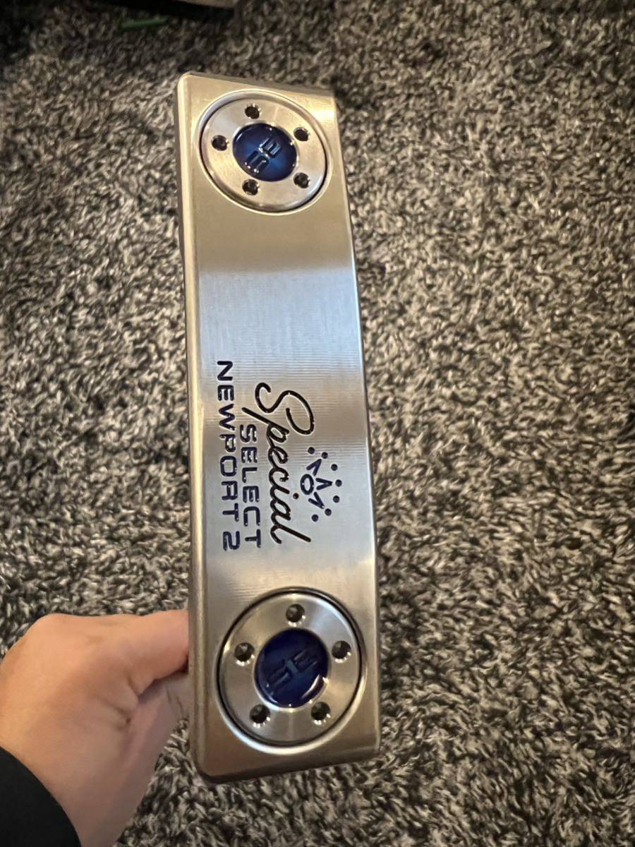 ノバク・ジョコビッチ SCOTTY CAMERON ニューポート2 スペシャル