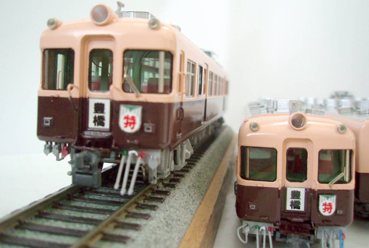 HOゲージ 名古屋鉄道5500系 4両編成 ／日車夢工房（カツミ製） - 鉄道模型