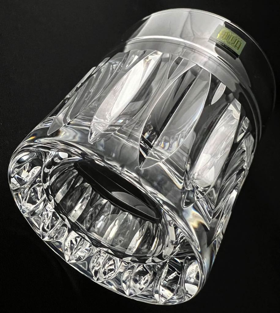 HOYA クリスタル 最高級ロックグラス OVER24%Pbo Crystal Glass Tumbler Collection の画像3