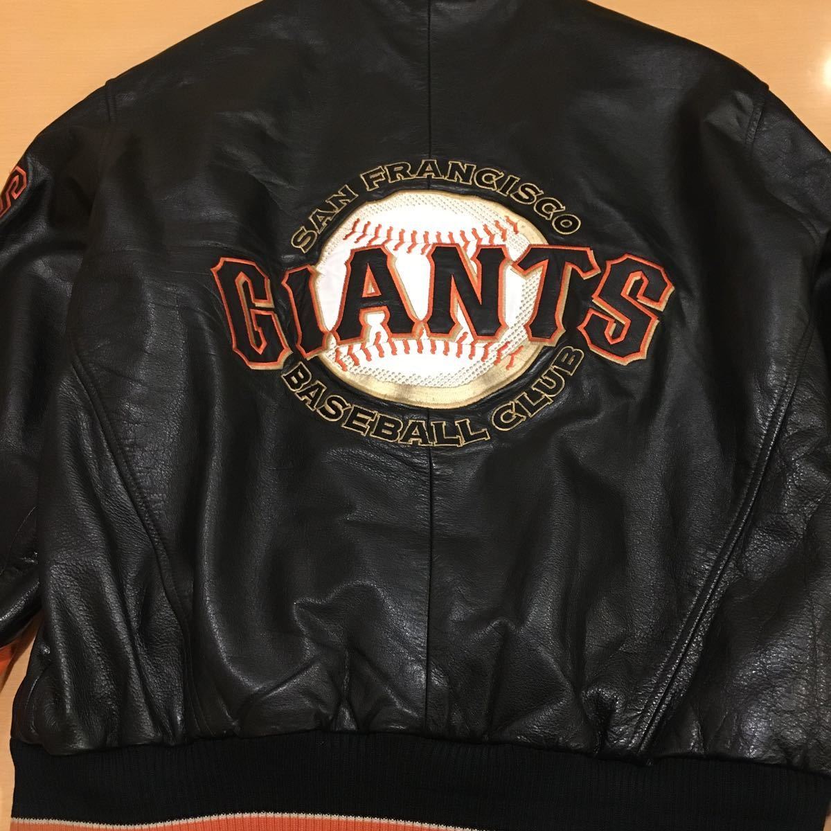 MLB サンフランシスコ ジャイアンツ オールレザースタジャン GⅢ社製