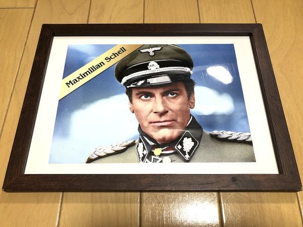 送料込み）ポートレート 「マクシミリアン・シェル（Maximilian Schell）」遠すぎた橋 武装親衛隊ビットリヒ大将の画像2