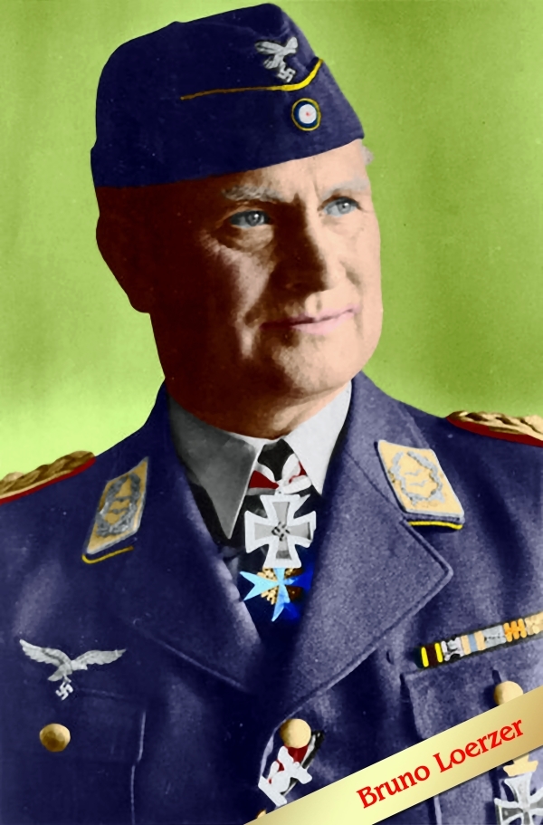 送料込み）ドイツ空軍の将軍「ブルーノ・レールツァー上級大将」 第２航空軍団_画像3