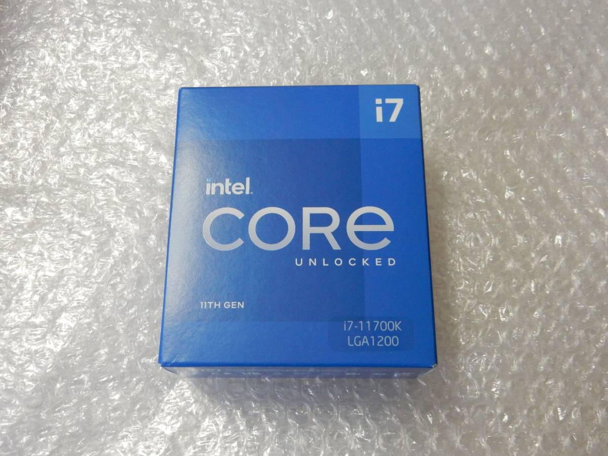 新品 未開封 インテル intel Core i7 11700K LGA1200 BOX www