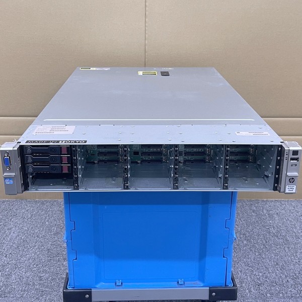 @SM887 鯖祭り 秋葉原万世鯖本舗 HPE ProLiant DL380p Gen8 Xeon-E5-2630Lx2/TrueNAS/最大25ドライブ/32G/146Gx3基/P420i-2G/iLO-Advanced_画像1