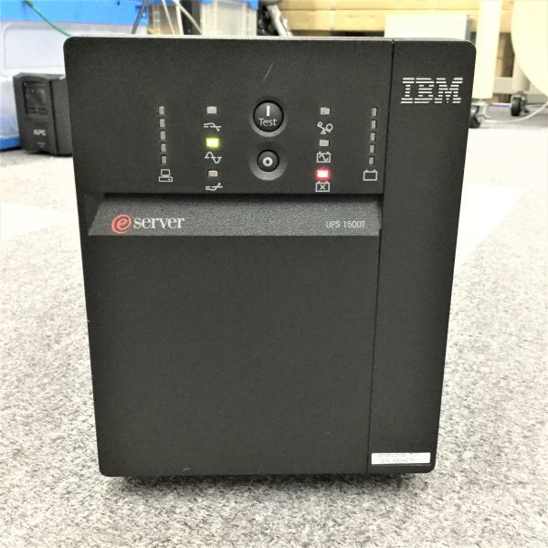 @Y1791 秋葉原万世鯖本舗 IBM UPS IBMR 1500J 高機能無停電電源装置 UPS 1500T 保証無し_画像2