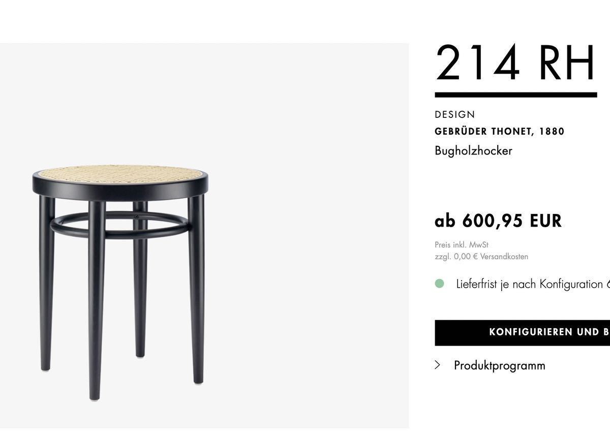 えてくれま ○超入手困難!! 1980年代 THONET 214RH トーネット