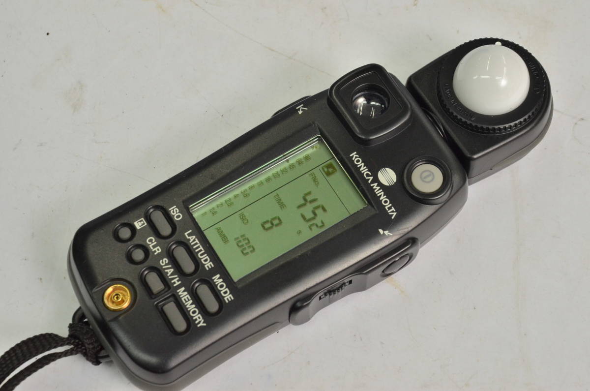 KONICA MINOLTA FLASH METER VI コニカミノルタ フラッシュメーターVI 動作品 （スポットメーター）！の画像5