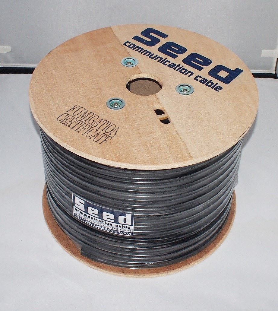 5C2V coaxial cable + power wire + main . line 100m