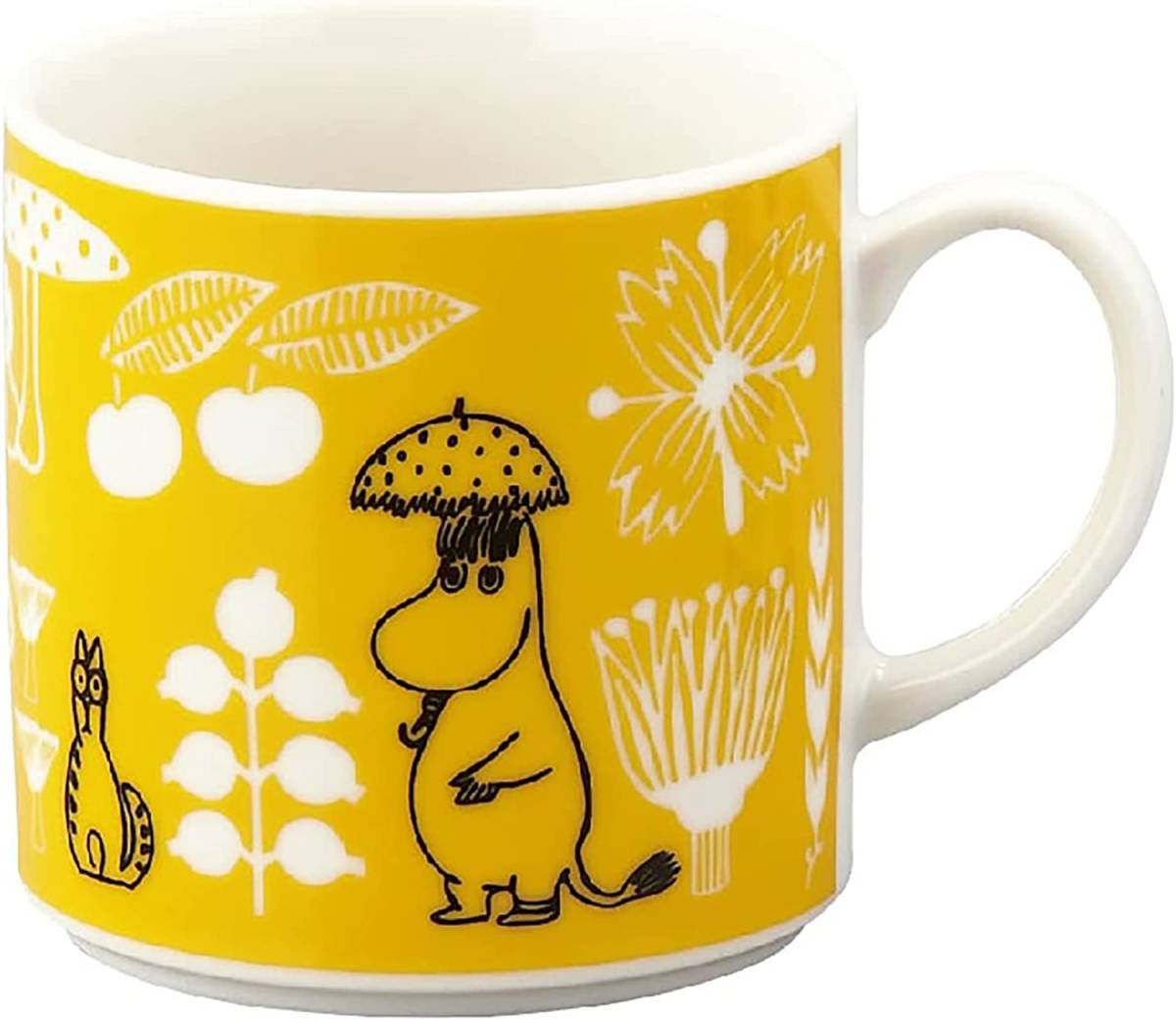 MOOMIN (ムーミン) マグカップ クヴィオ きのこ 日本製NO318_画像1