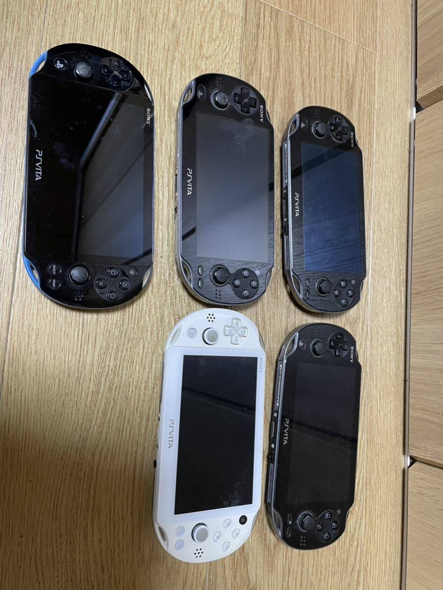 PlayStation®Vita 5台セットジャンク品-