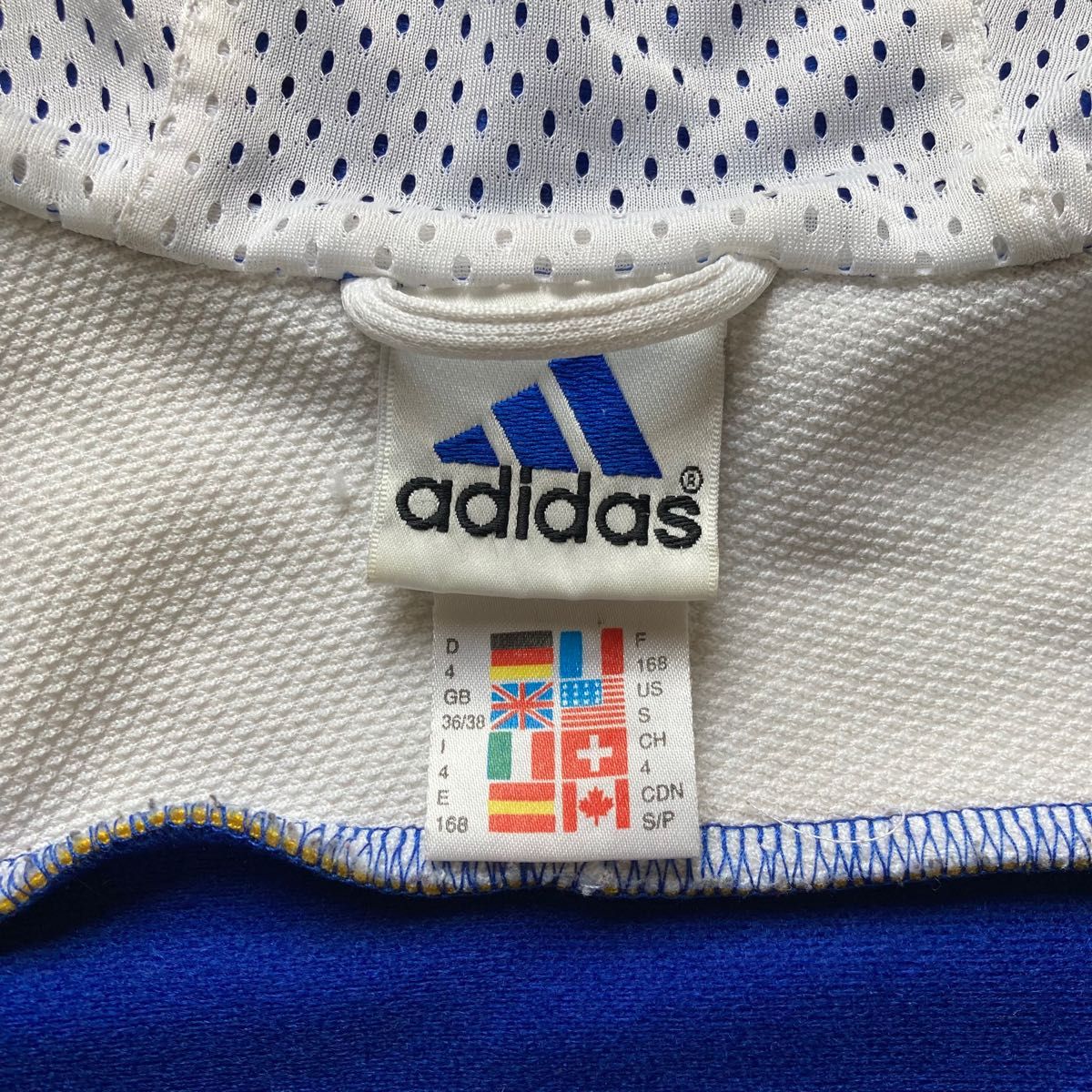 00s adidas アディダス パフォーマンス ロゴ刺繍 トラックジャケット　パーカー　 ジャージ ジップアップパーカー