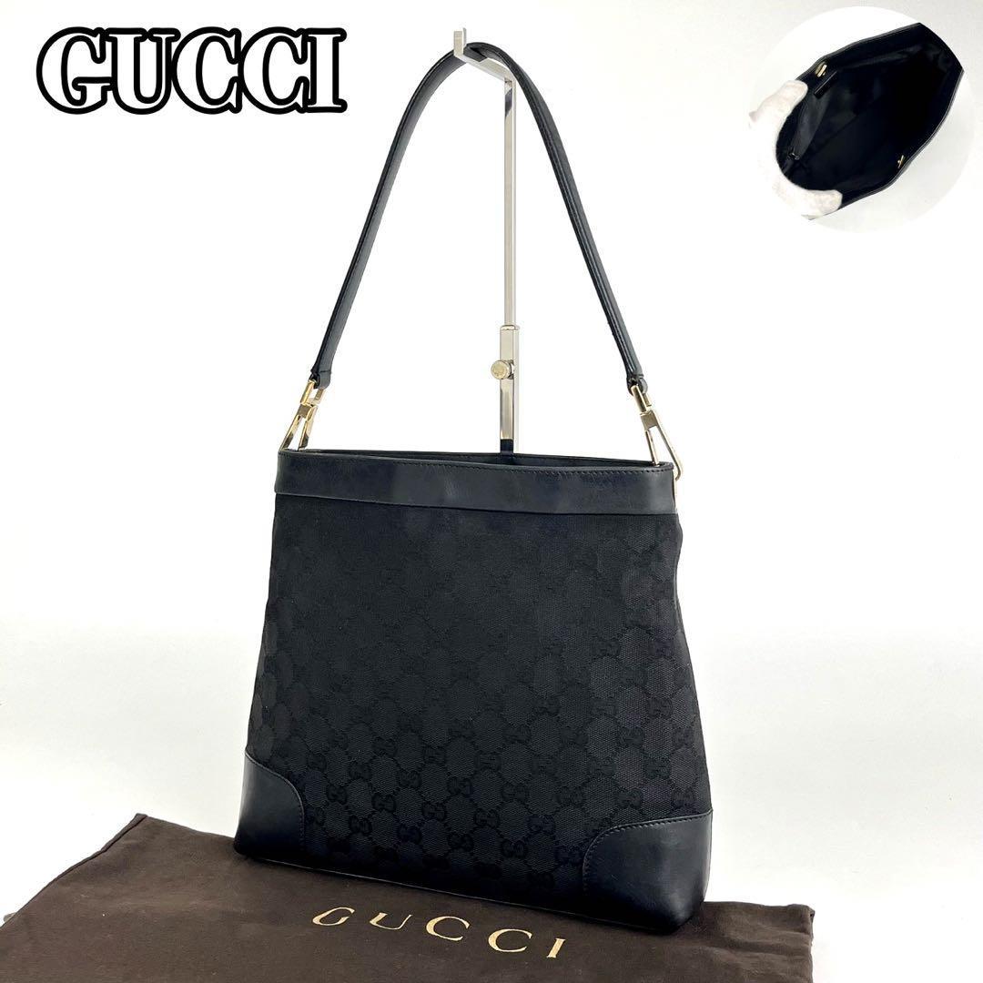 美品■GUCCI グッチ ショルダーバッグ ワンショルダー GGキャンバス 肩掛け ゴールド金具 レザー ジャッキー ジャガード 001 4231  200047