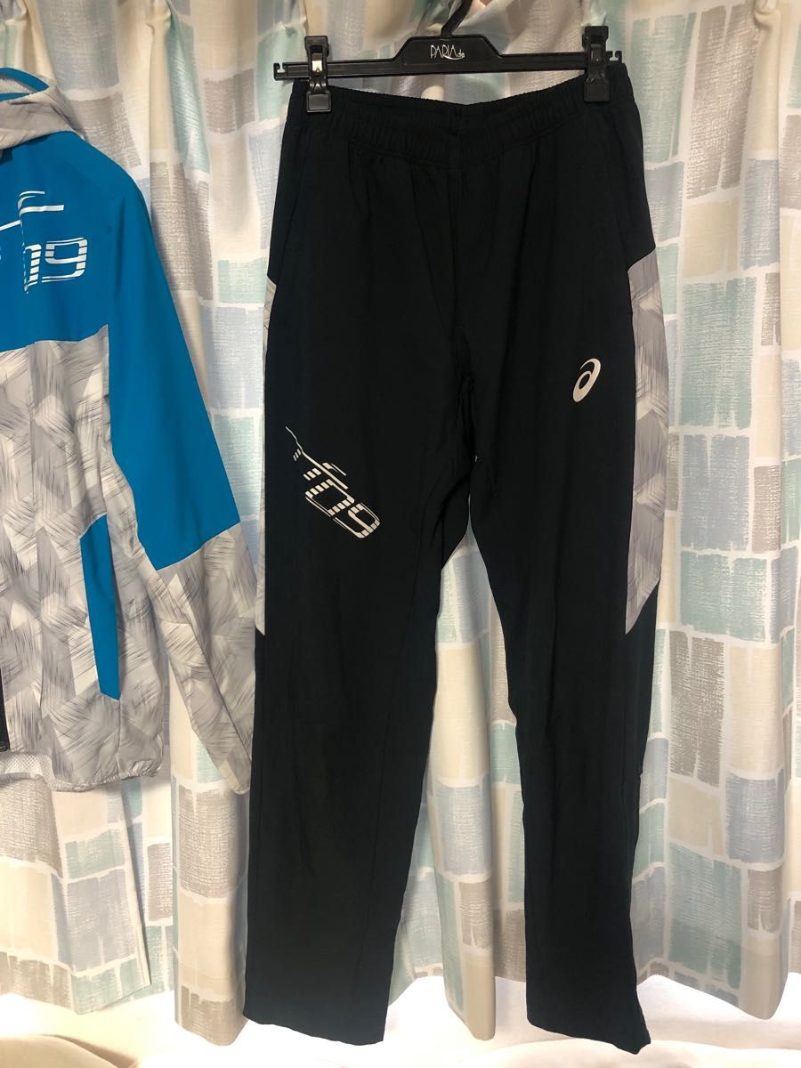 asics アシックス TF09 ウインドブレーカー 上下セット Mサイズ asics アシックス TF09 ウインドブレーカー 上下セット Mサイズ