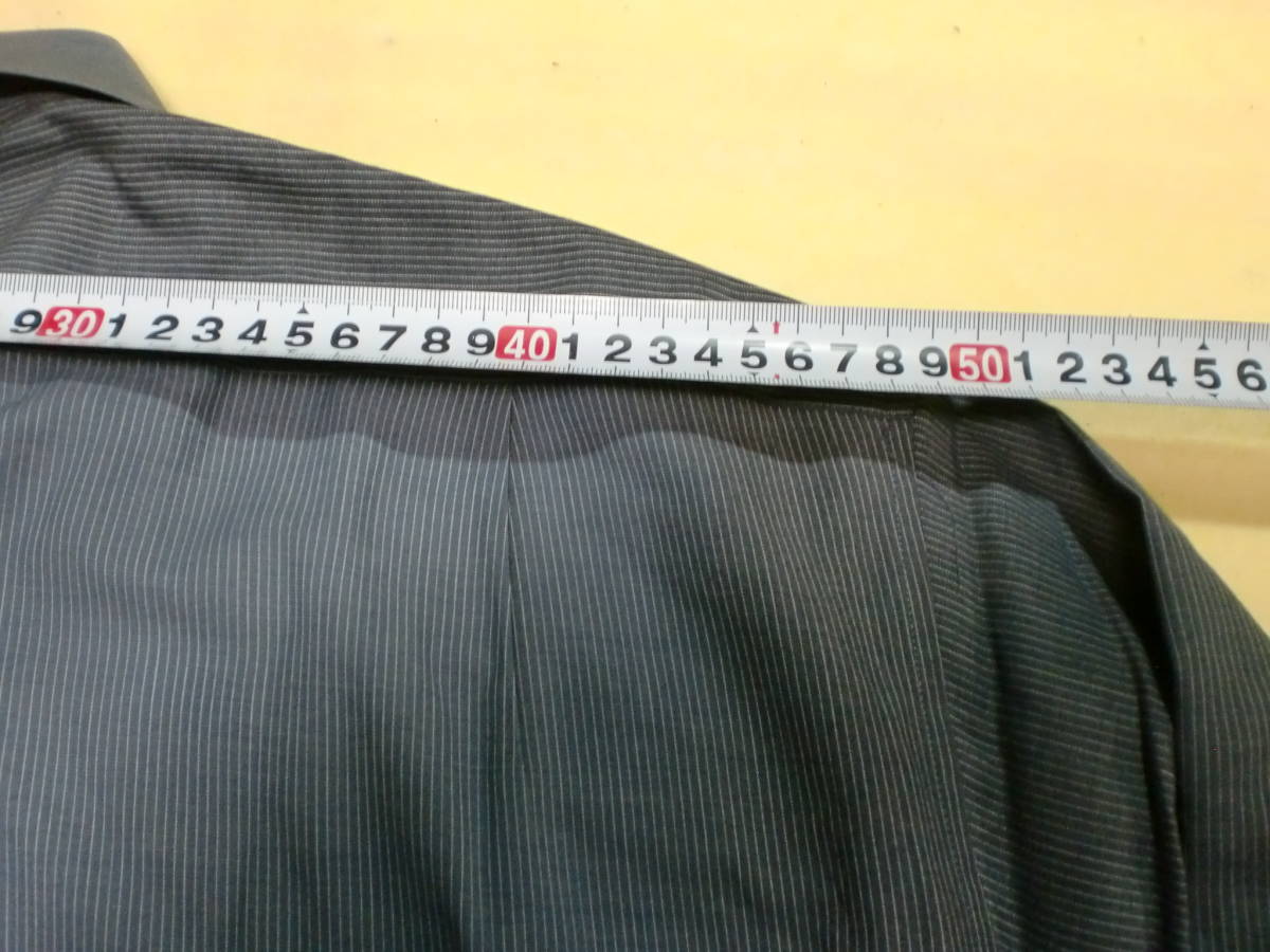 モードイズム MODE ISM 形態安定 レギュラーカラー　グレー　サイズ L 長袖 ワイシャツ 　　　ta-20_画像10