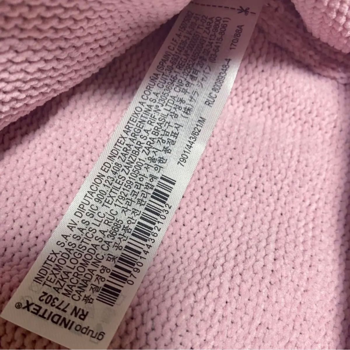 ZARA 透かし編み スキッパーカットソー M ピンク|Yahoo!フリマ ZARA 透かし編み スキッパーカットソー M ピンク|Yahoo!フリマ