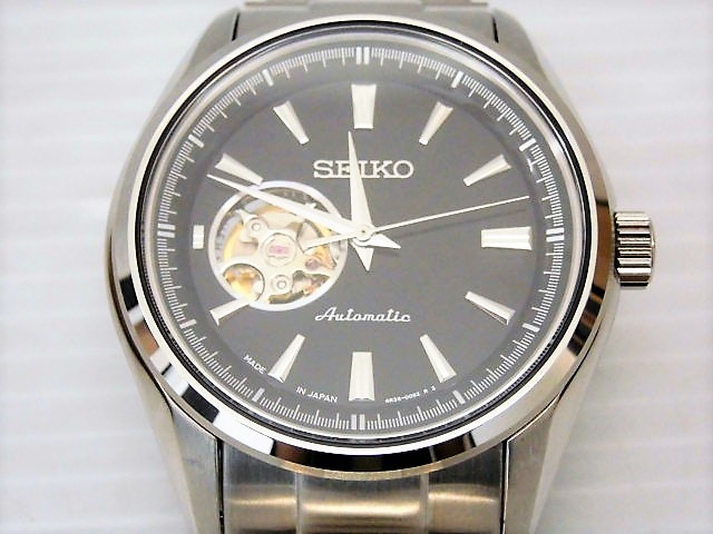 最大63%OFFクーポン SEIKO プレサージ メカニカル自動巻きメンズ腕時計 