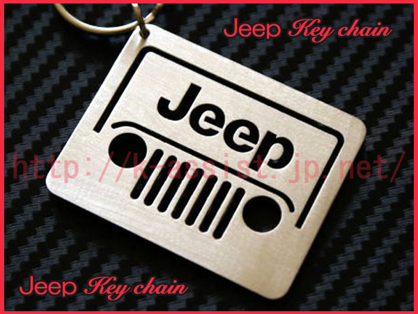  Jeep Jeep Logo stainless steel surface finishing key holder new goods 