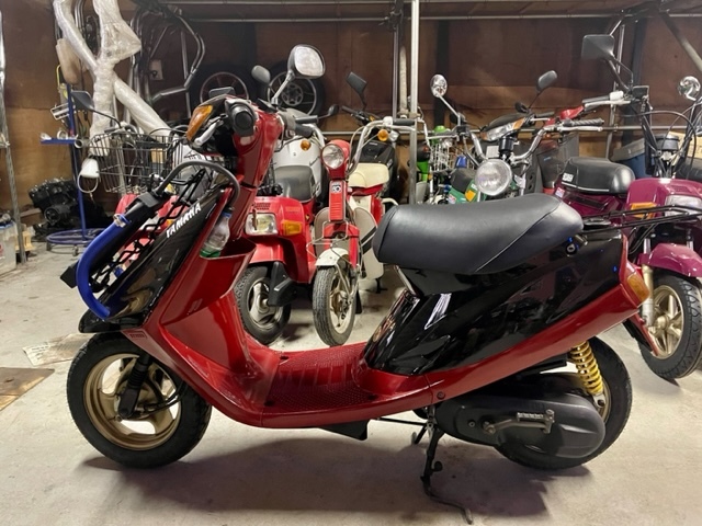 3KJジョグ・JOG・AIRSAL水冷ボアアップ実動中古車 カスタム 通勤快速